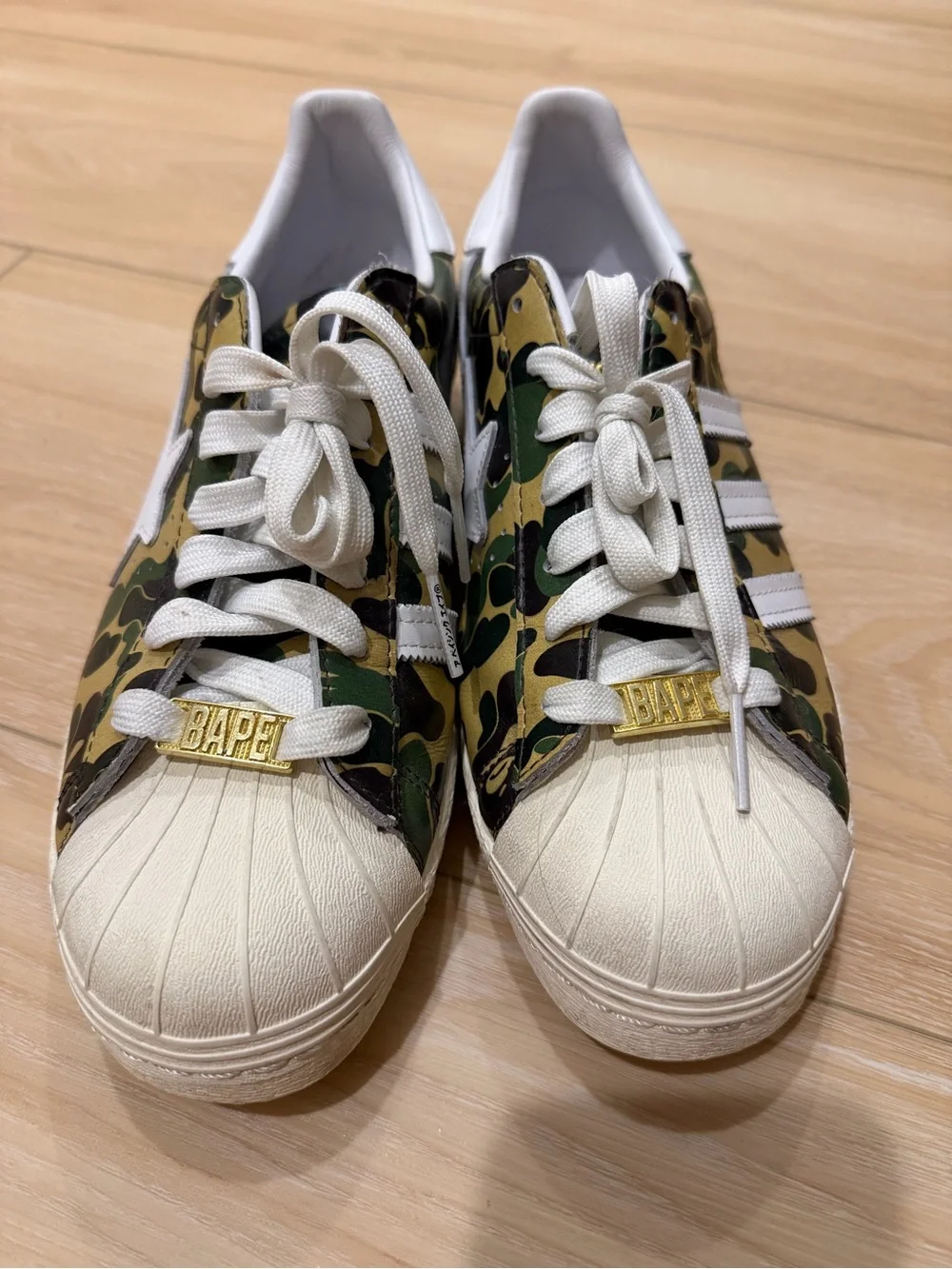 Adidas Superstar BAPE camo sneakers - Picture 3 of 14